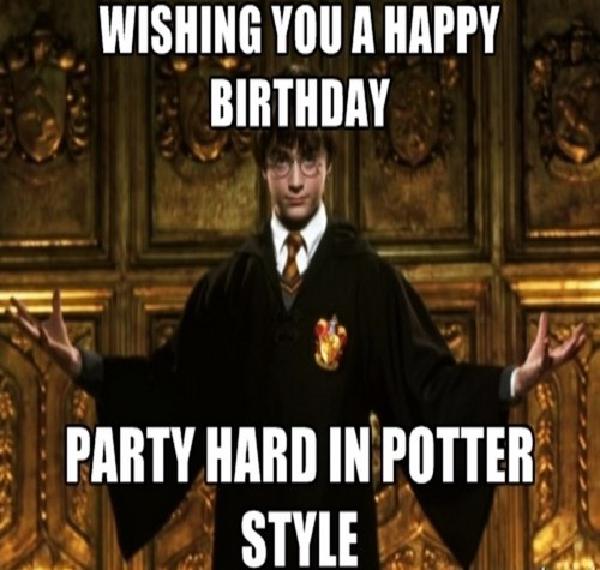 Happy Birthday Harry Potter - WishesGreeting